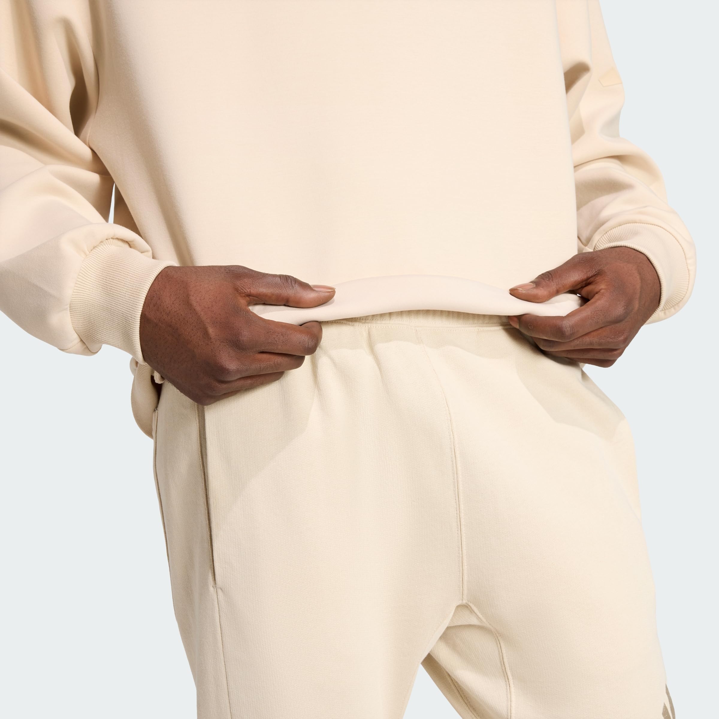 adidas Men's Soft LUX Hoodie, Crystal Linen, 3XL