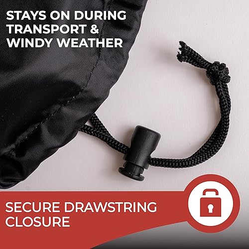 Miniatura 6 de Tough Cover Cubierta para soplador de nieve 600D impermeable al aire libre, cubierta resistente para quitanieves, ajuste universal para EGO, Honda,