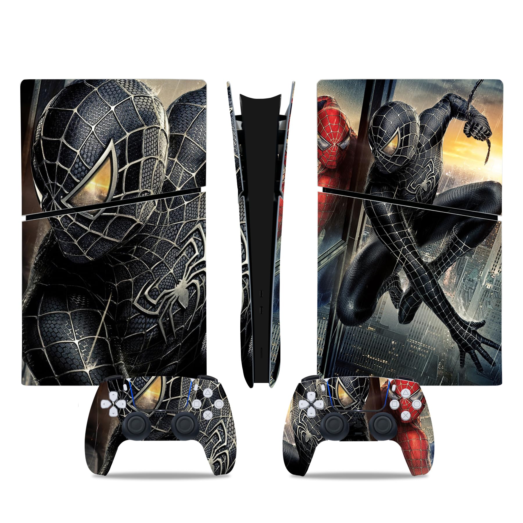 Kit de vinilos Extra Resistentes MaD Vision® para PlayStation 5 (PS5) Digital| Set de vinilos Mate para Consola + 2 mandos - para Anime|Rubber|Zoro|Nami Diseño — view 50
