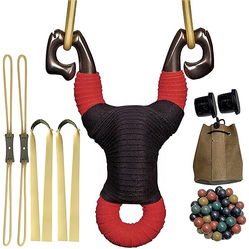 Slingshots for Adults Hunting Stainless Steel Sling Shot for Shooting Slingshot for Kids Professional Tactical