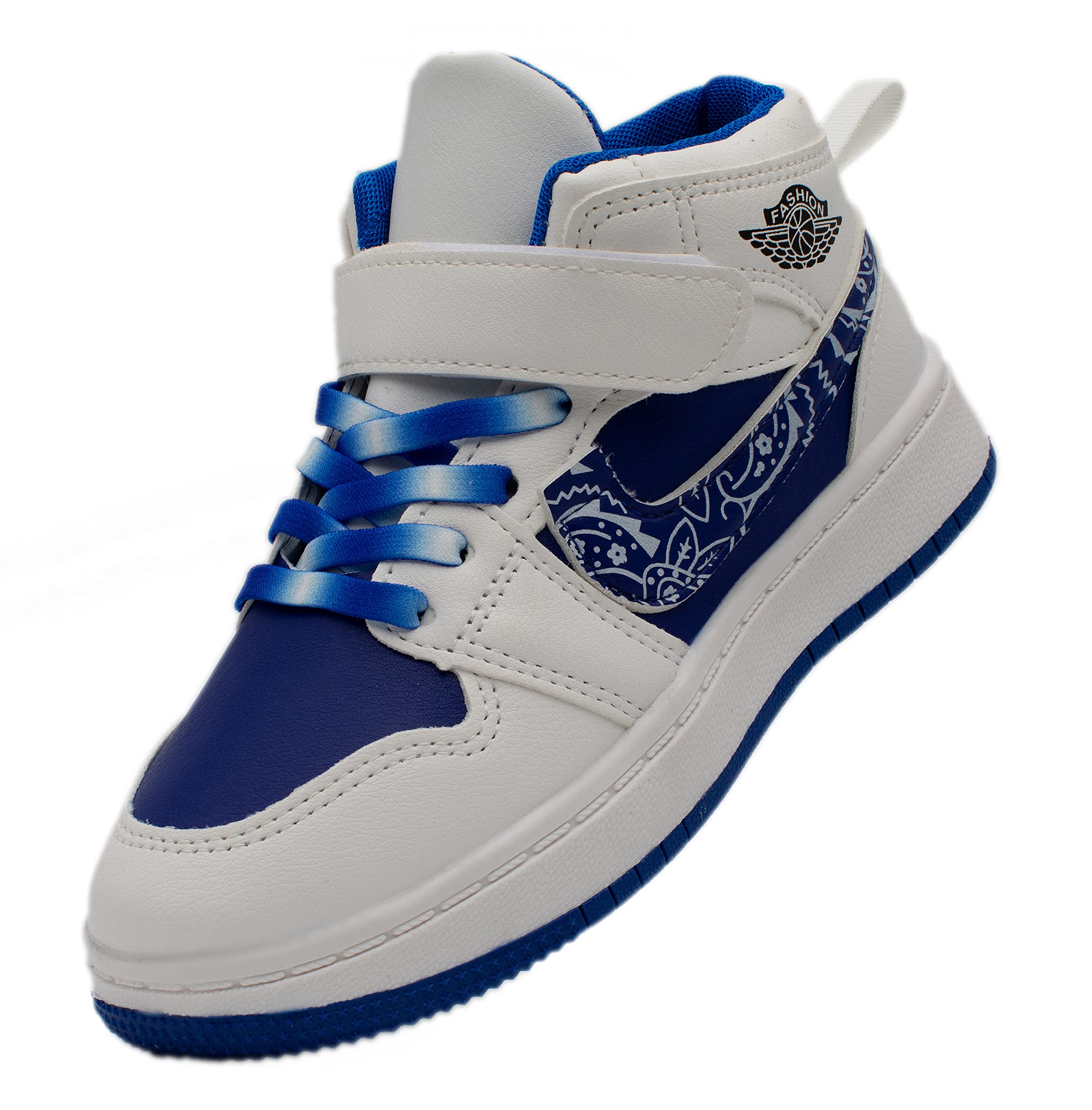 Lucky KidsBoys Girls High-Top Sporty Stylish Athletic Fashion Sneakers for Walking Running & Streetstyle for Toddlers/Little Kids