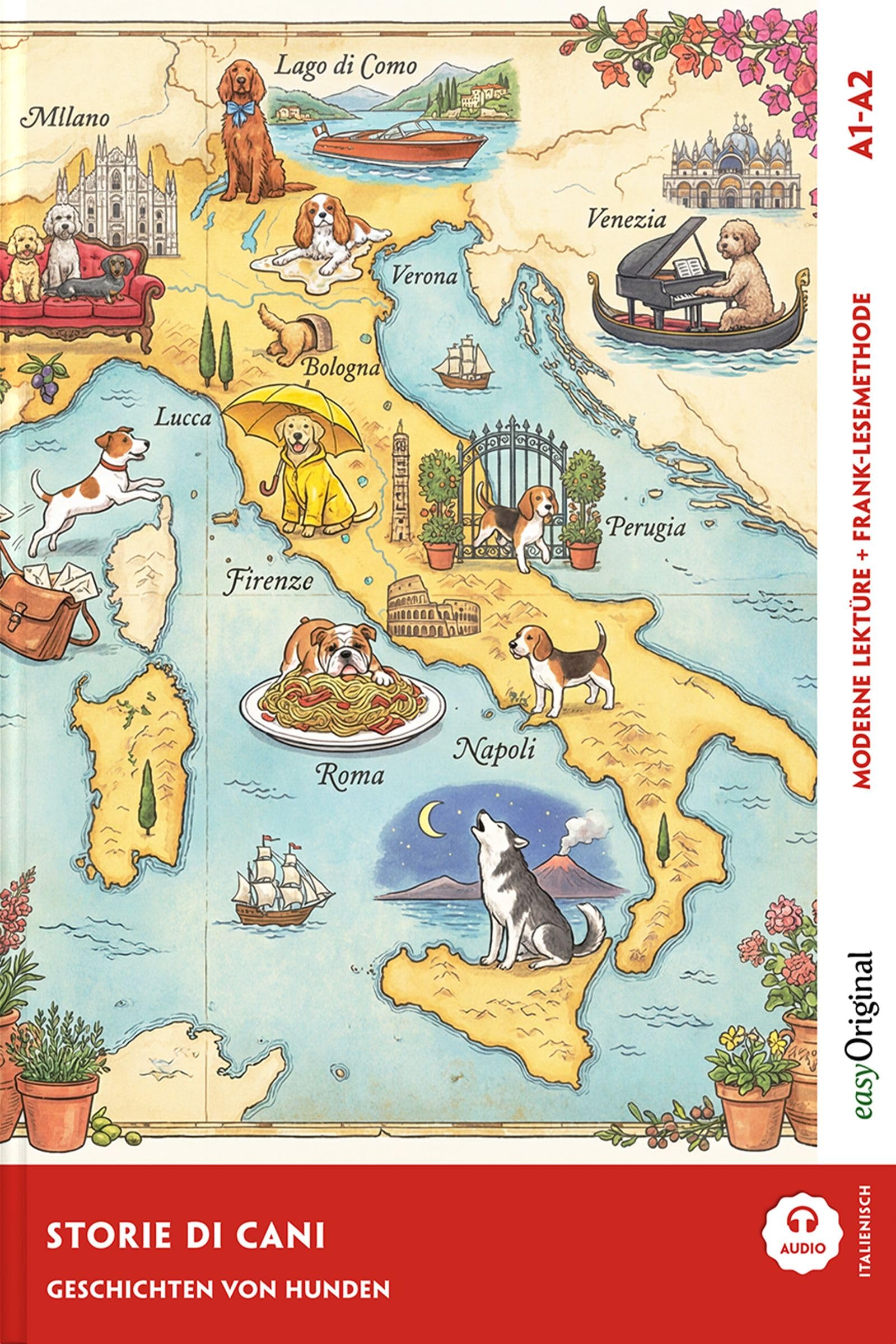 Italienisch mit Spannung: 5 Krimis A1-A2 (+ Audio-Online): Italienisch lesen und alles verstehen ― ohne Wörterbuch | Frank-Lesemethode mit Audio | ... - Lesemethode von Ilya Frank)