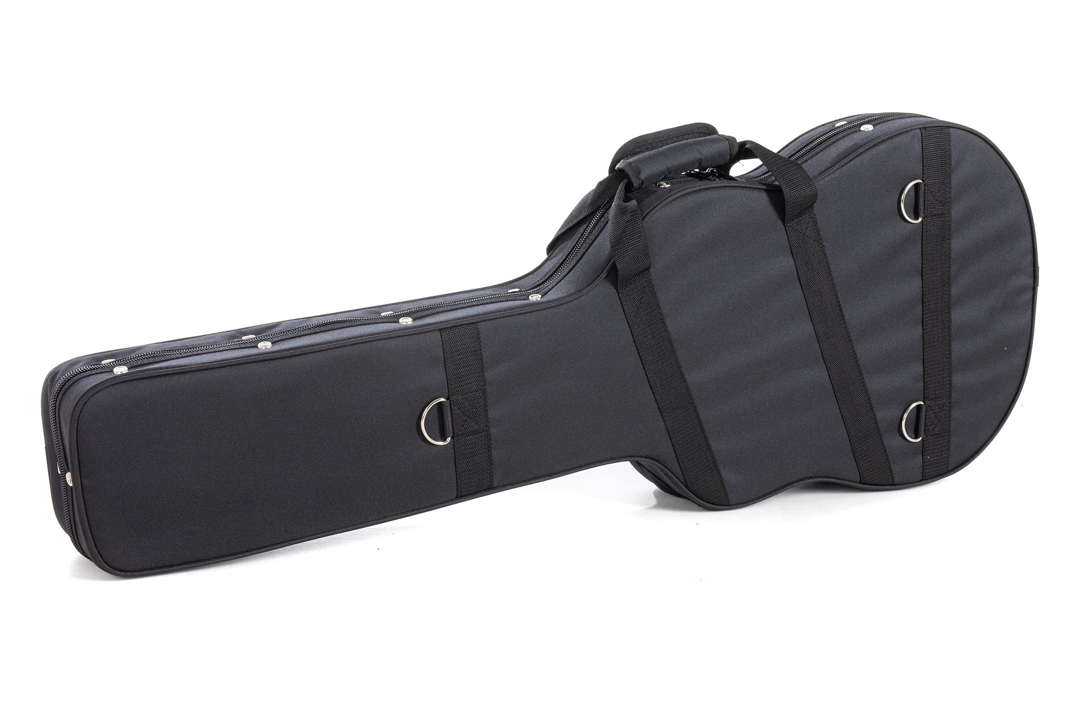 GEWA estuche para guitarra FX Light Weight Softcase para guitarra eléctrica forma S, estuche moldeado negro