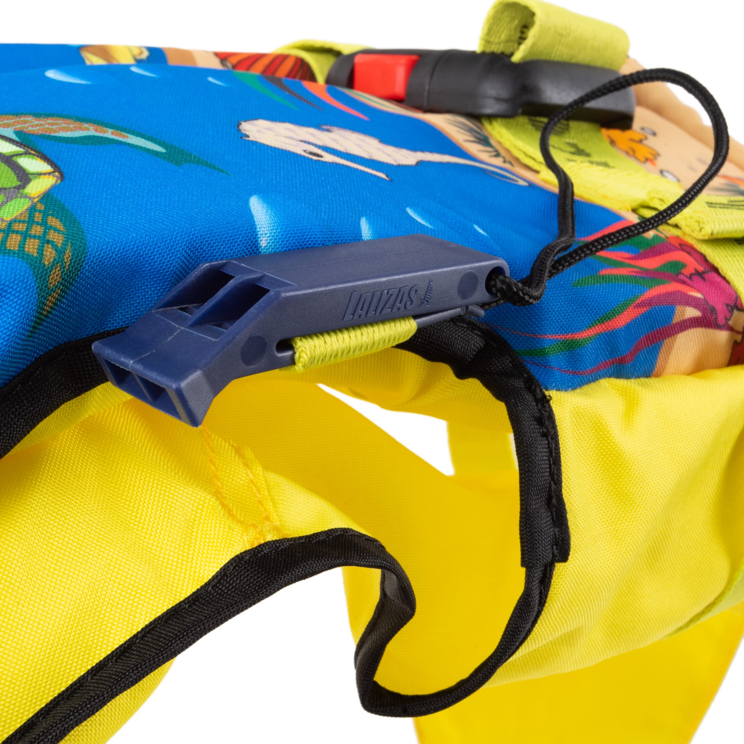 Feststoff Rettungsweste für Kinder und Kleinkinder | Feststoffweste | 100 N, CE ISO 12402-4 | Chico | Muster Meeresmotive
