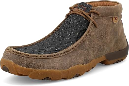 Amazon.com | Twisted X Men's Chukka Driving Moc, Moc Toe