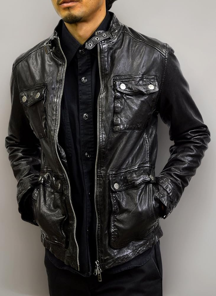 ★羊革 M65★ DIESEL レザージャケット ヴィンテージ加工 Lサイズ 楽天市場】☆DIESEL ディーゼル レディース☆牛革 本革 シープ