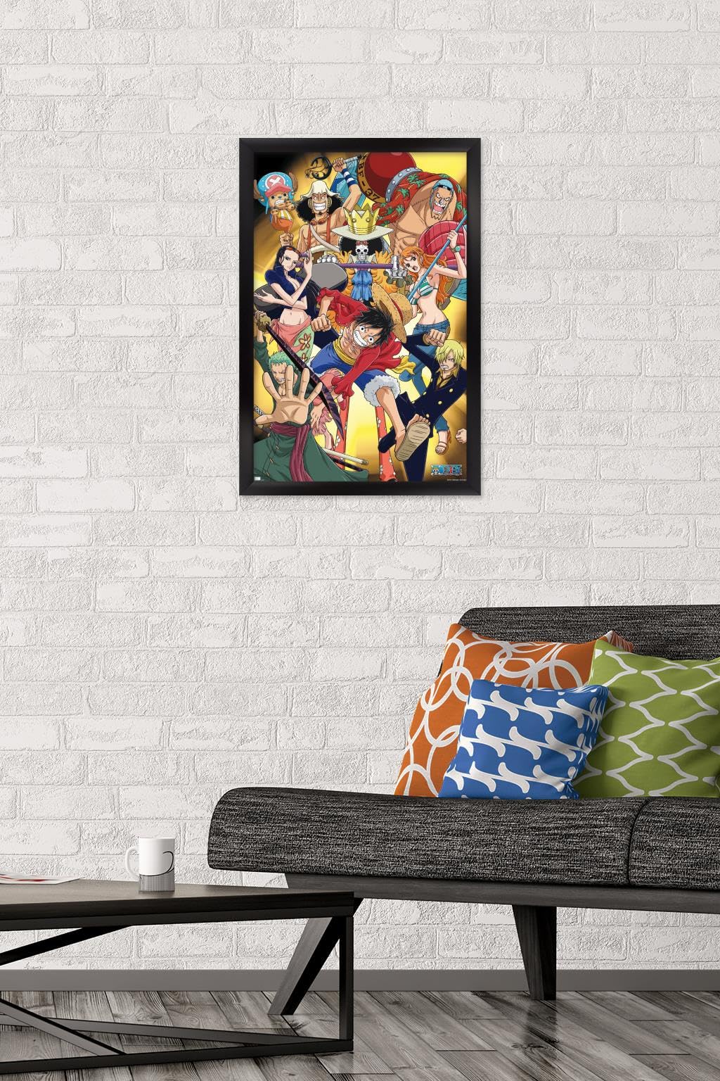 アフィッシュアバンラレットルフィアック フィアックのポスター アフィッシュアバンラレットルフィアック Poster Wall Punch Luffy