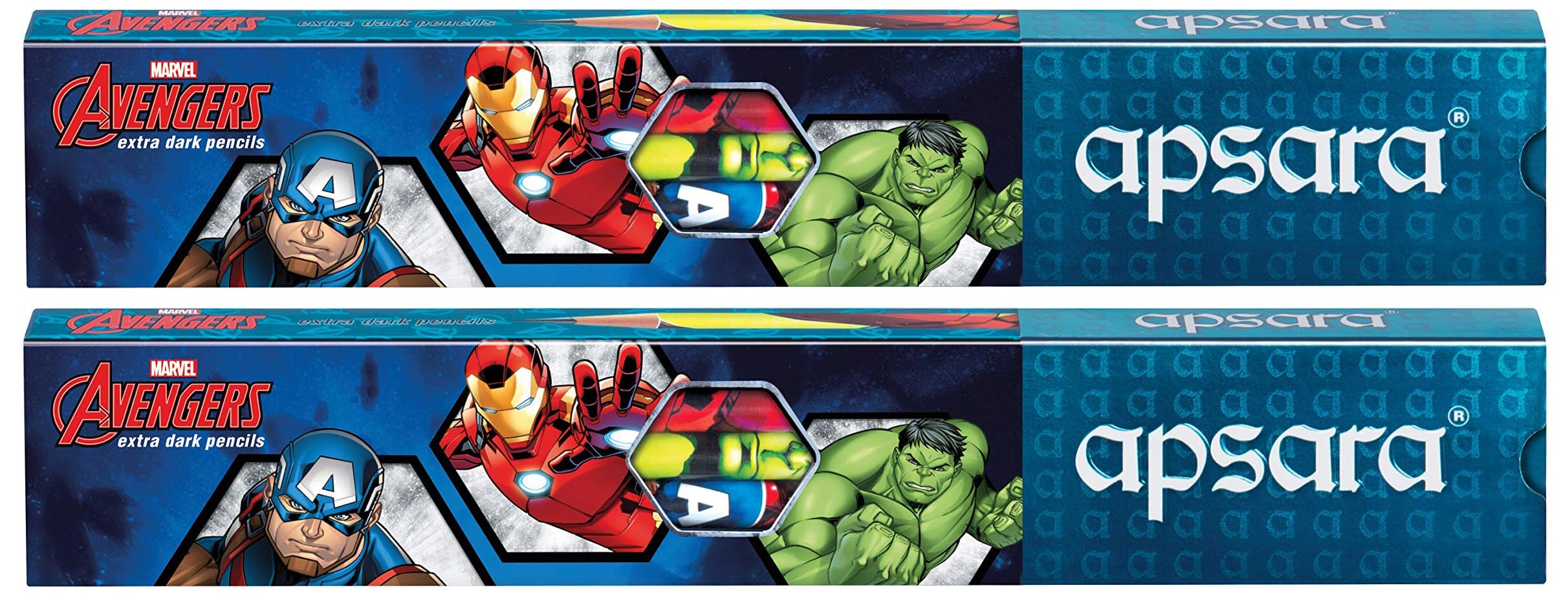 Apsara Avengers Extra Dark Pencil (Pack Of 2), Ink black-image-10