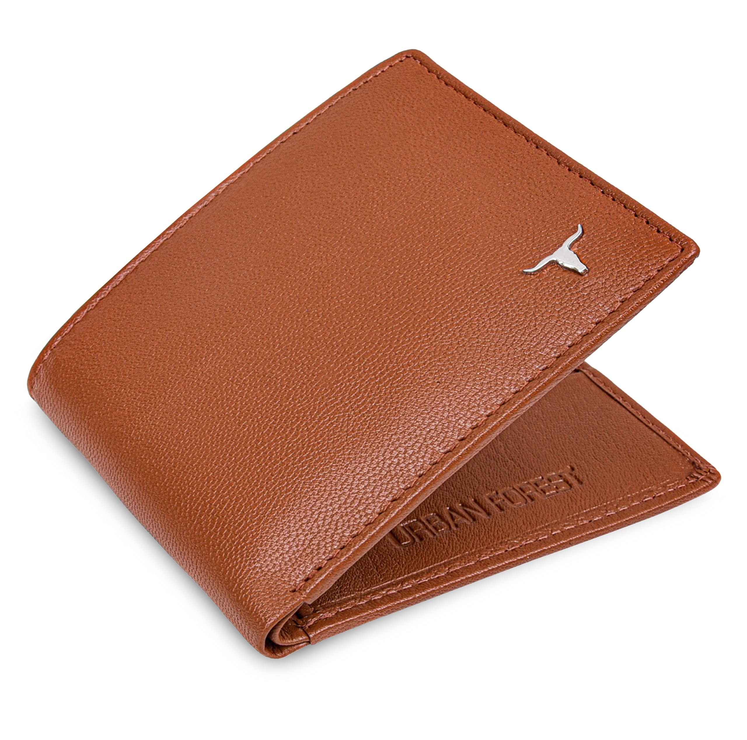 URBAN FOREST George Rust Leather Wallet for Men