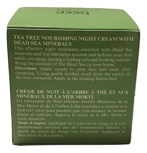 Miniatura 2 de Deep Crema de noche nutritiva con fórmula de árbol de té, 1.69 onzas líquidas