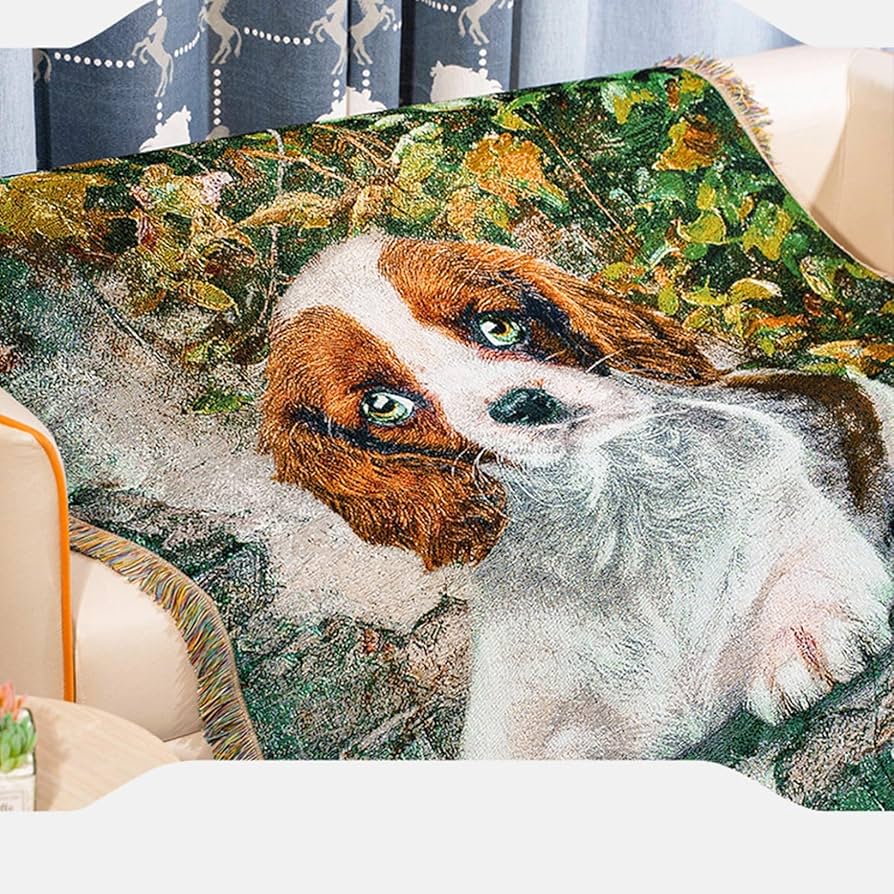 c*n様 USA製 大判 犬 消防車 アート マルチ ソファーカバー　ヴィンテー c*n様 USA製 大判 犬 消防車 アート マルチ ソファーカバー