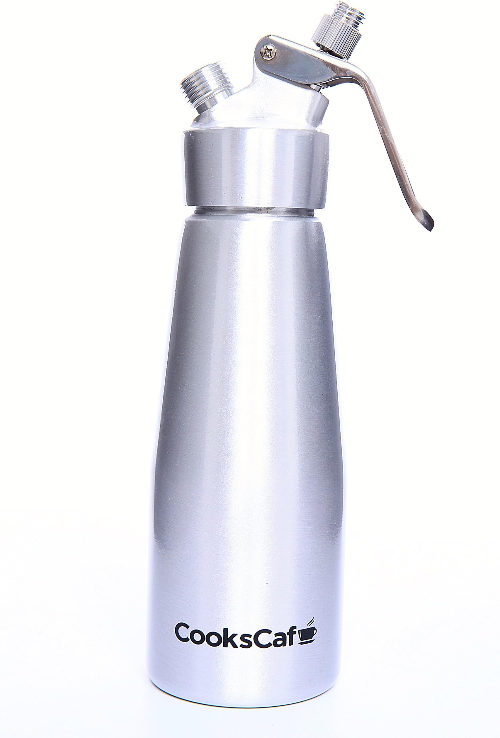 Cream Whipper, Commercial/ Heavy Duty, for home-made whipped cream and creations, INCLUDES custom attachments and cleaning brush! TOP SELLER