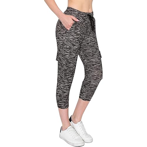 ALWAYS Women's Cargo Jogger Pants - Buttery Soft Casual Comfy Lounge Sweatpants for Women