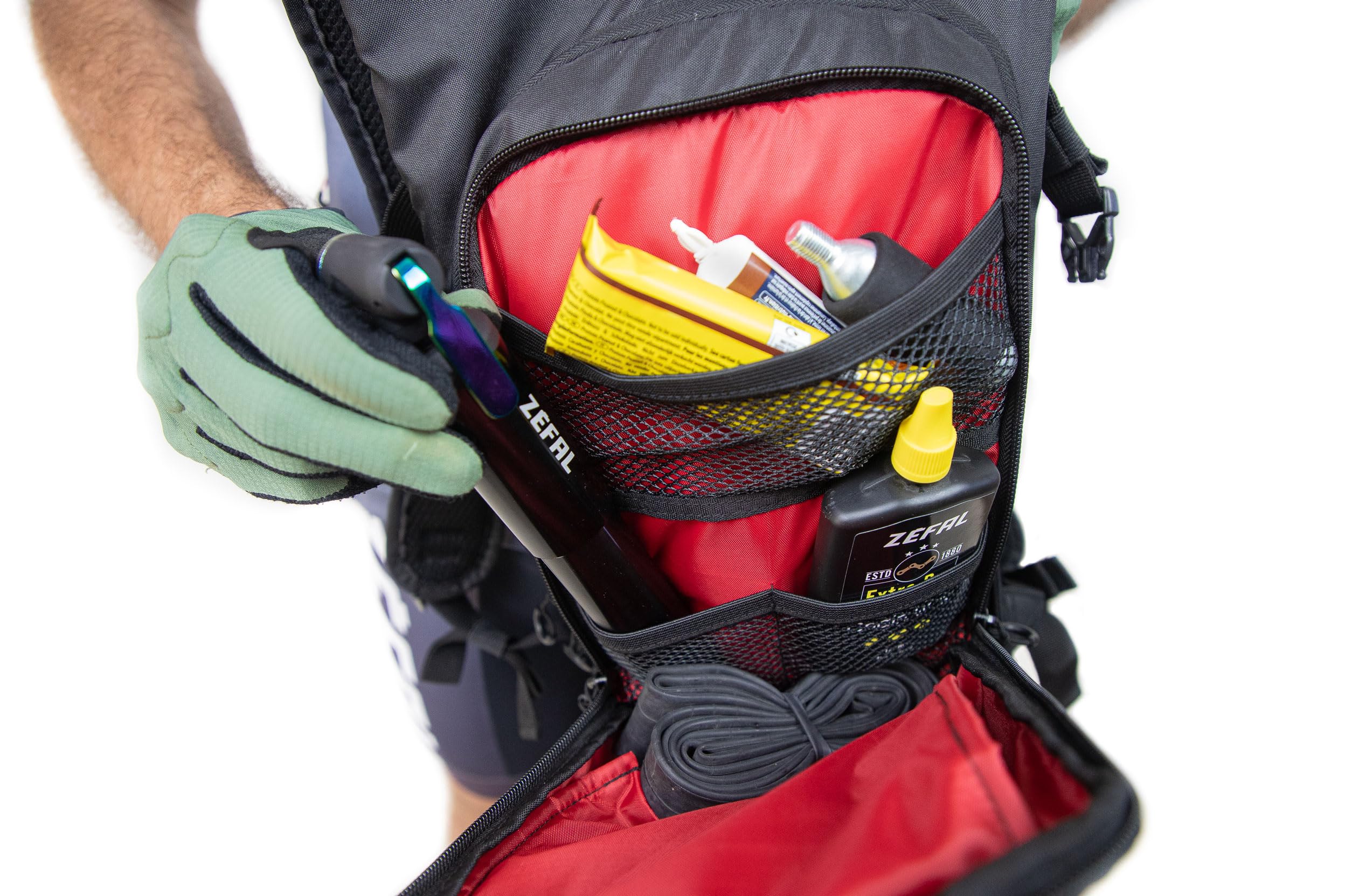 ZEFAL Z Hydro - Sac à Dos Hydratation Vélo - Sac à Dos VTT et Vélo avec Vessie d'Hydratation sans BPA