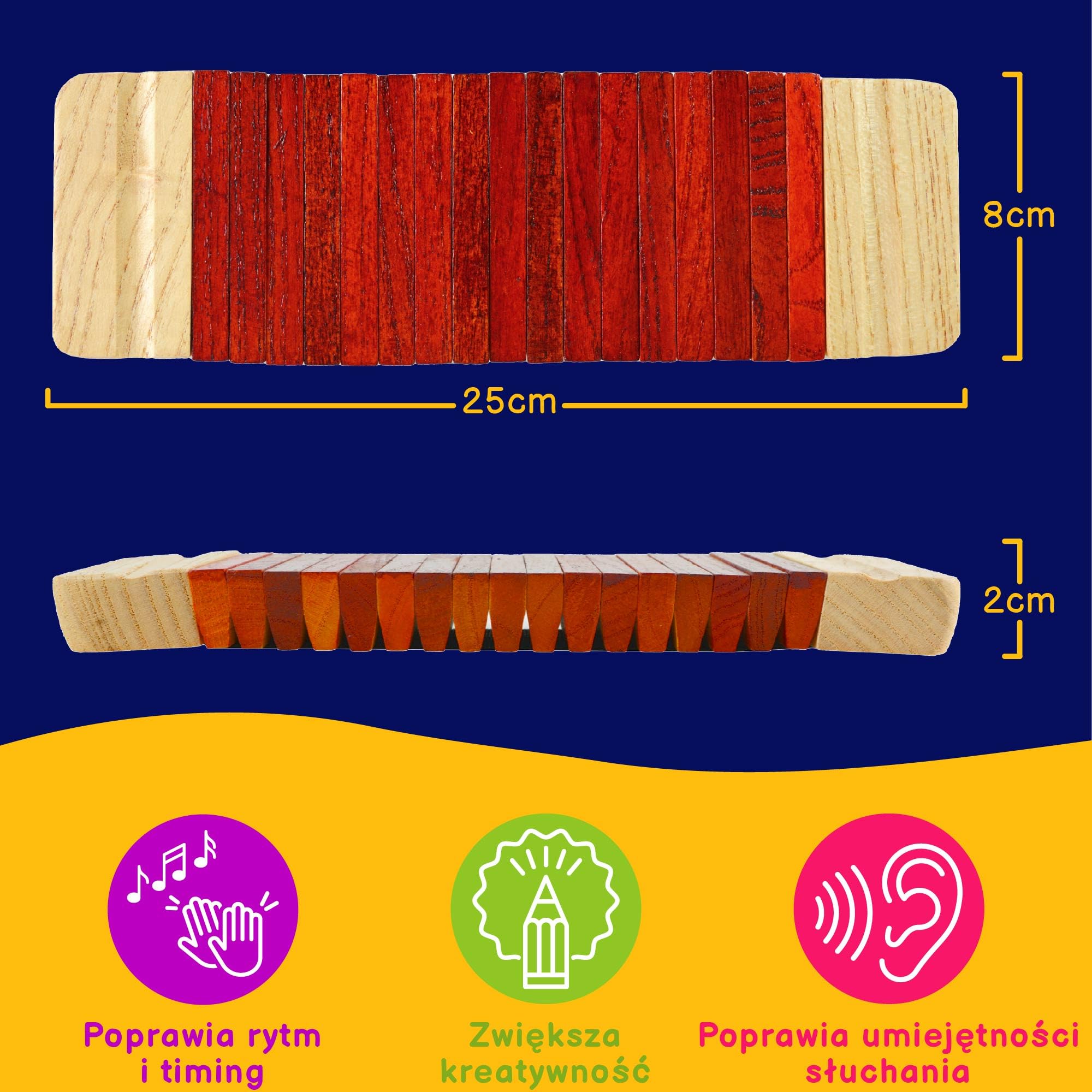 A-Star Instrument dźwiękowy Hardwood Kokiriko