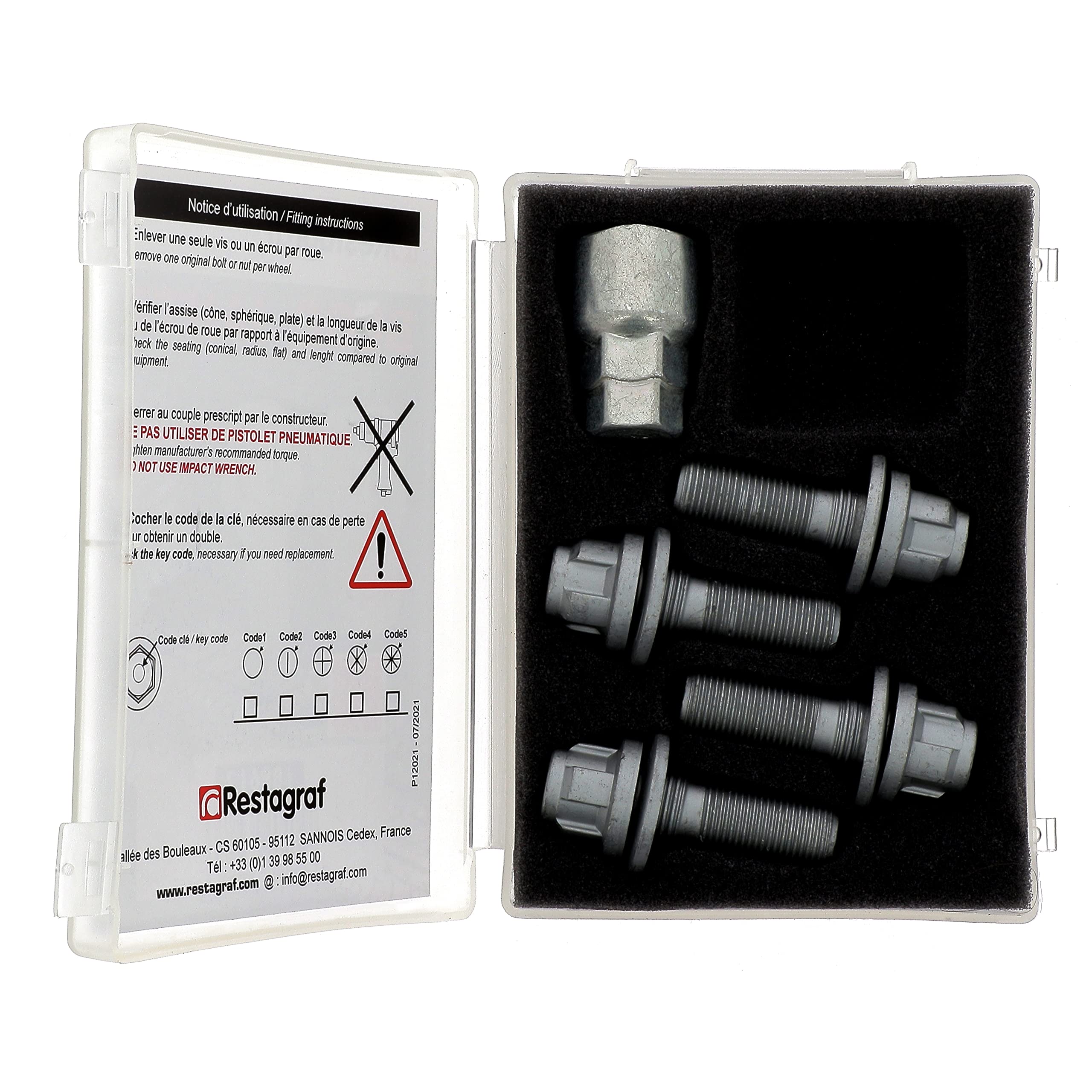 RESTAGRAF 188612 Boulon de roue