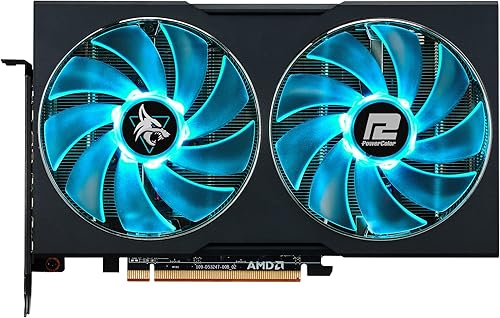 Miniatura 4 de PowerColor Tarjeta gráfica para juegos Hellhound AMD Radeon RX 7600