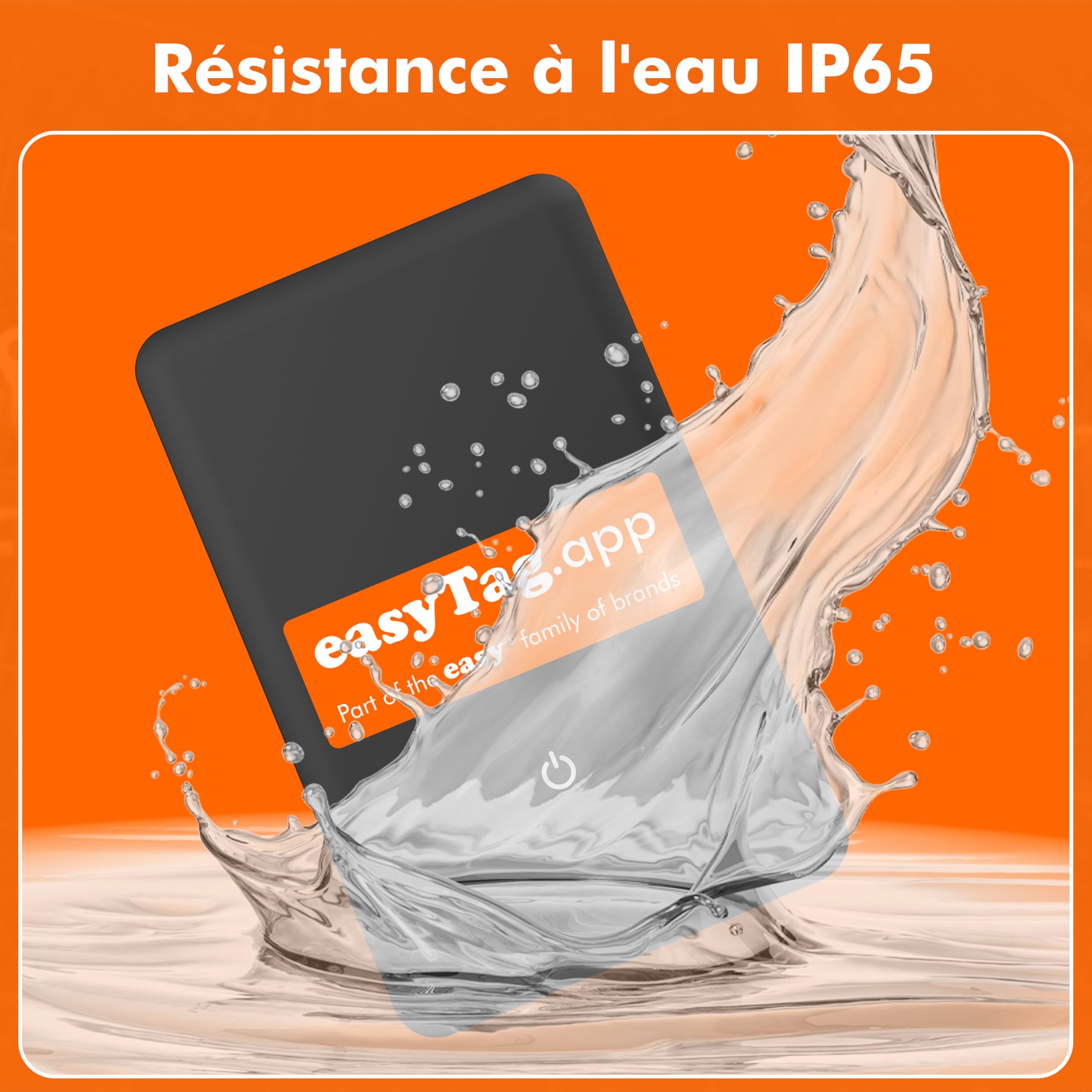 easyTag Card Tracker (Uniquement pour Samsung) - Suivi Global Instantané Traqueur Android Slim pour Portefeuilles, Sacs, Valises et Bagages. Compatible avec l'Application Samsung SmartThings