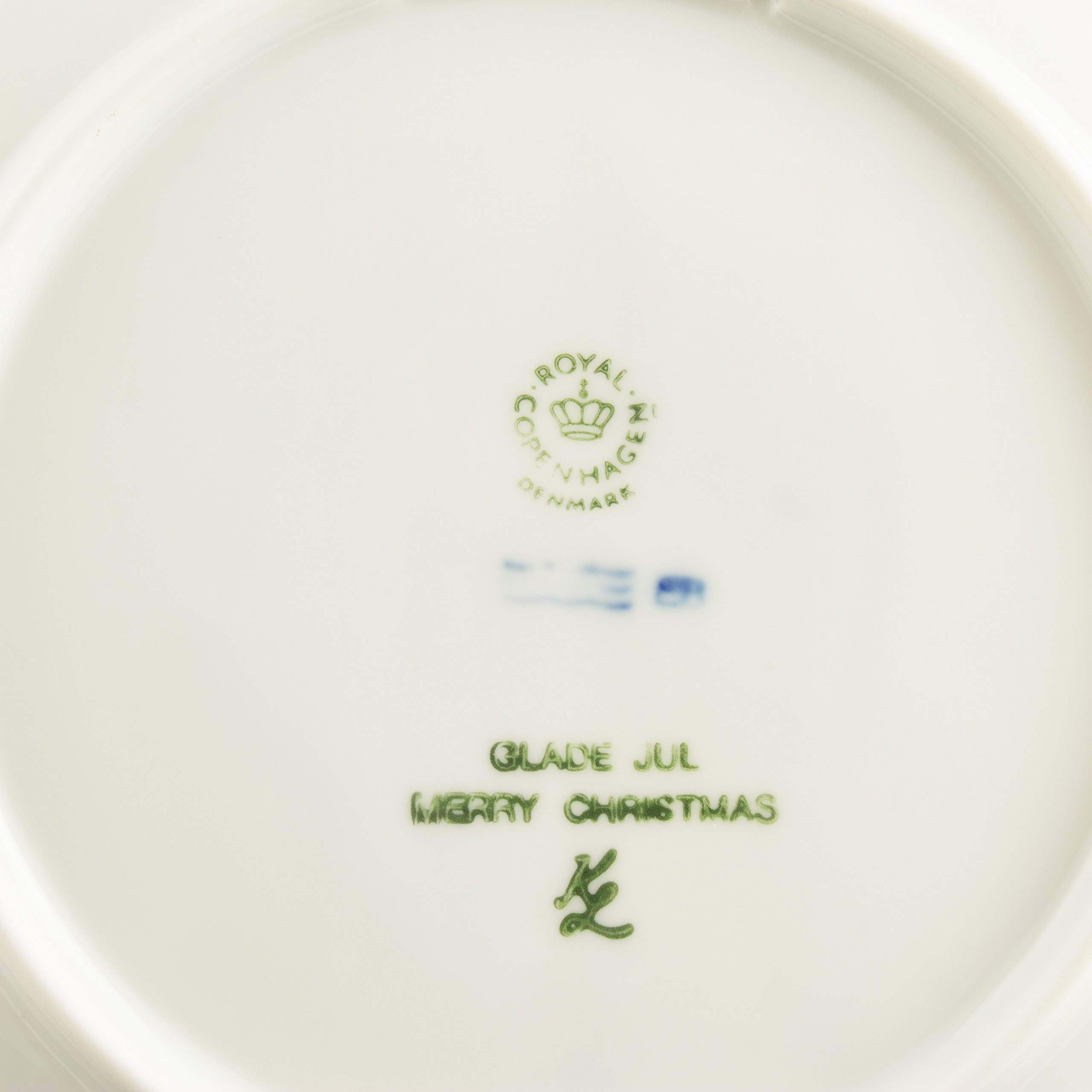 ROYAL COPENHAGEN PIATTO DI NATALE 1983 ORIGINALE PORCELLANA PRIMA SCELTA