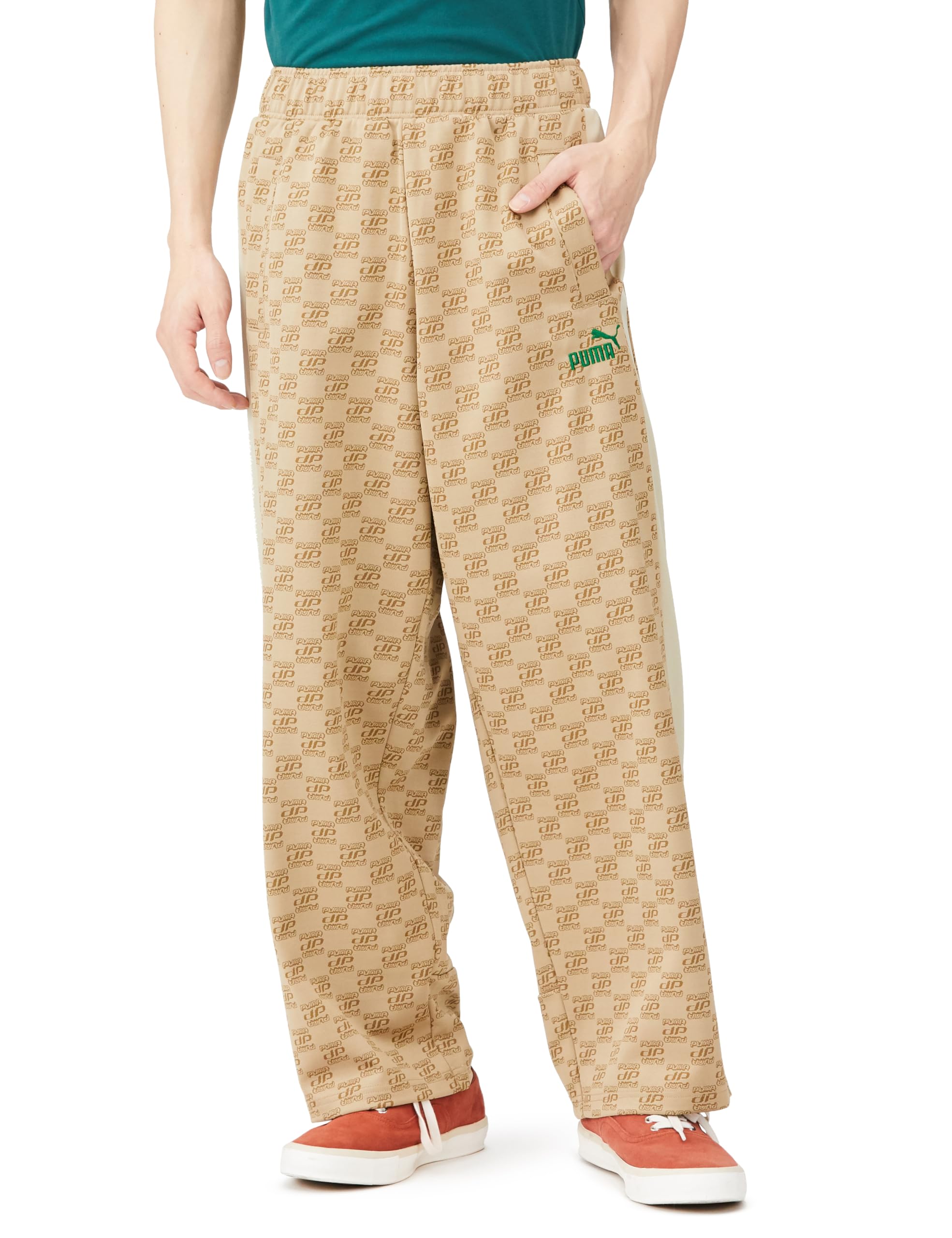 Amazon | [プーマ] CORE HERITAGE モノグラム トラック パンツ_