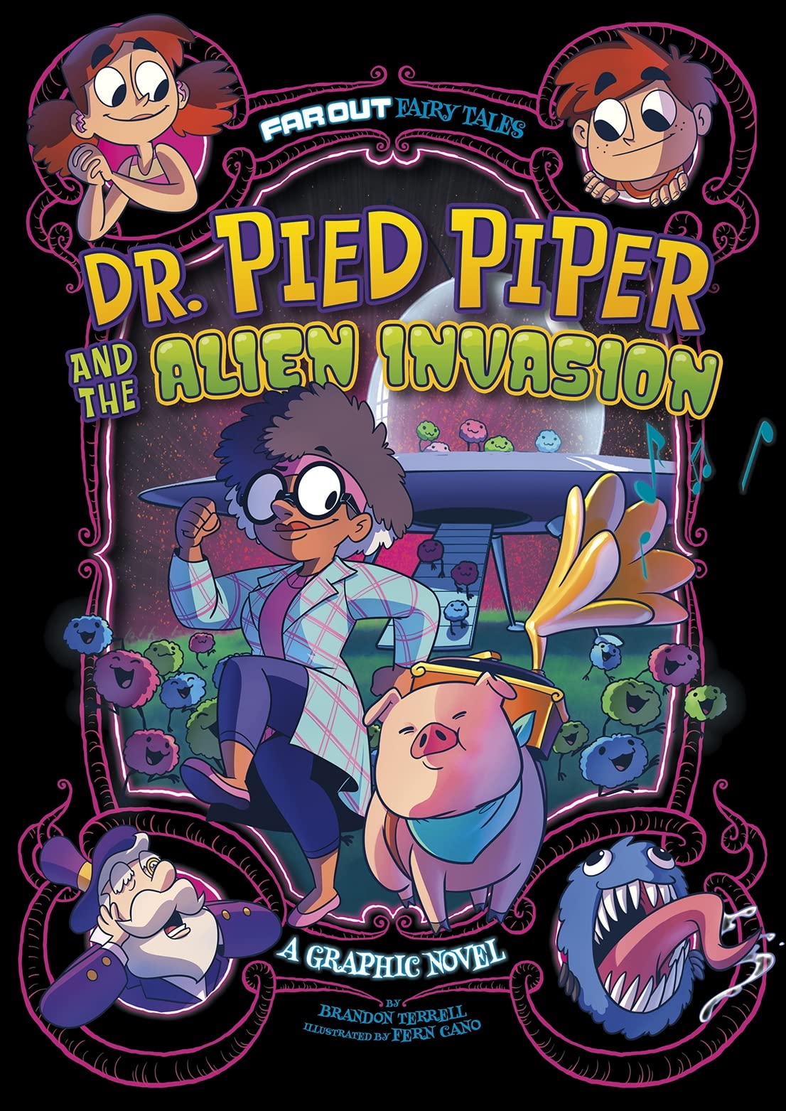 Raintree Dr. Pied Piper and the Alien Invasion: A Graphic Novel