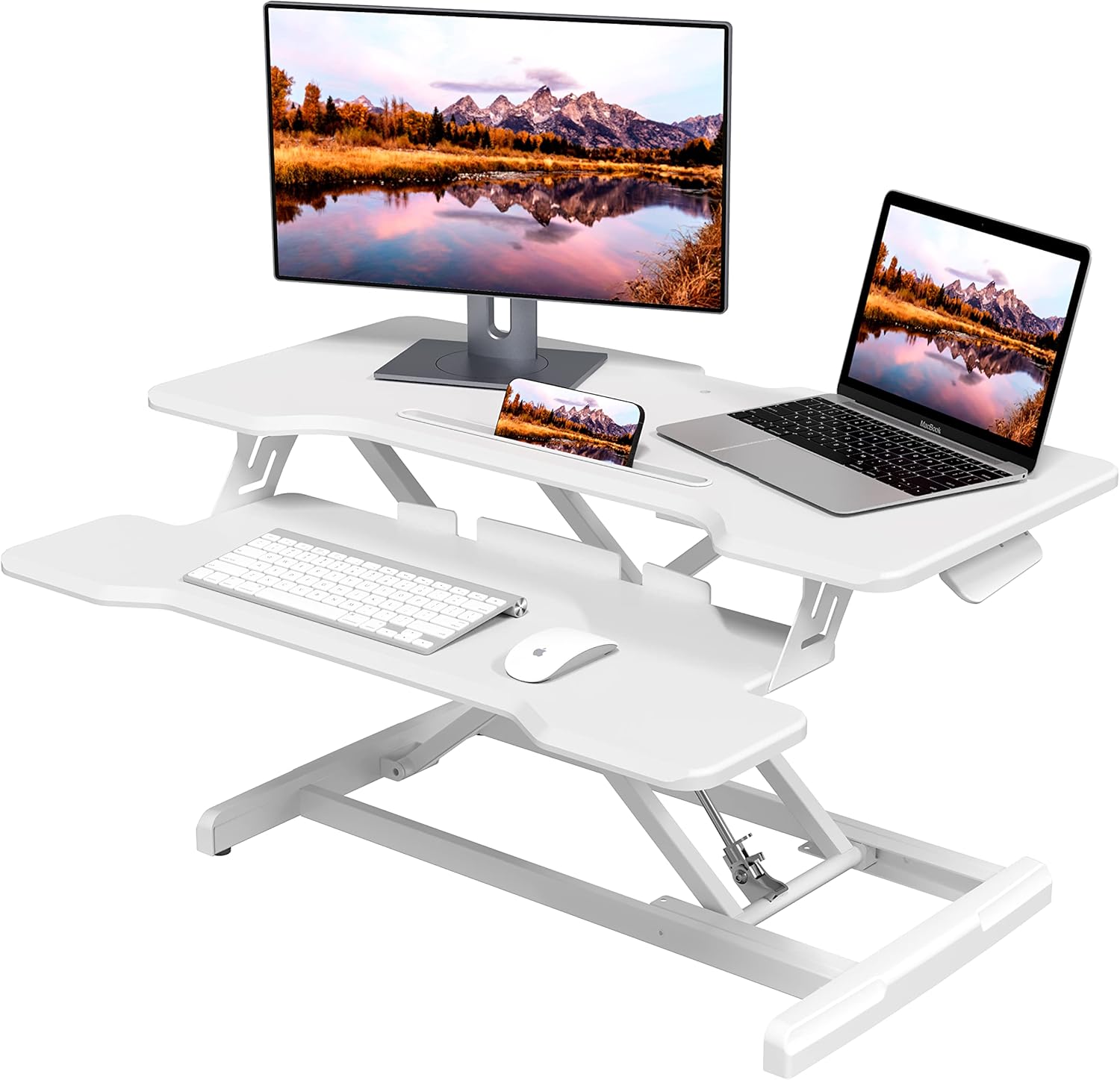 JYLH JOYSEEKER Standing Desk Converter 30 Inches Sit Stand
