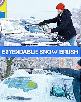 Amazon.co.jp: SEG Direct スノーブラシ 車用 除雪 雪かき