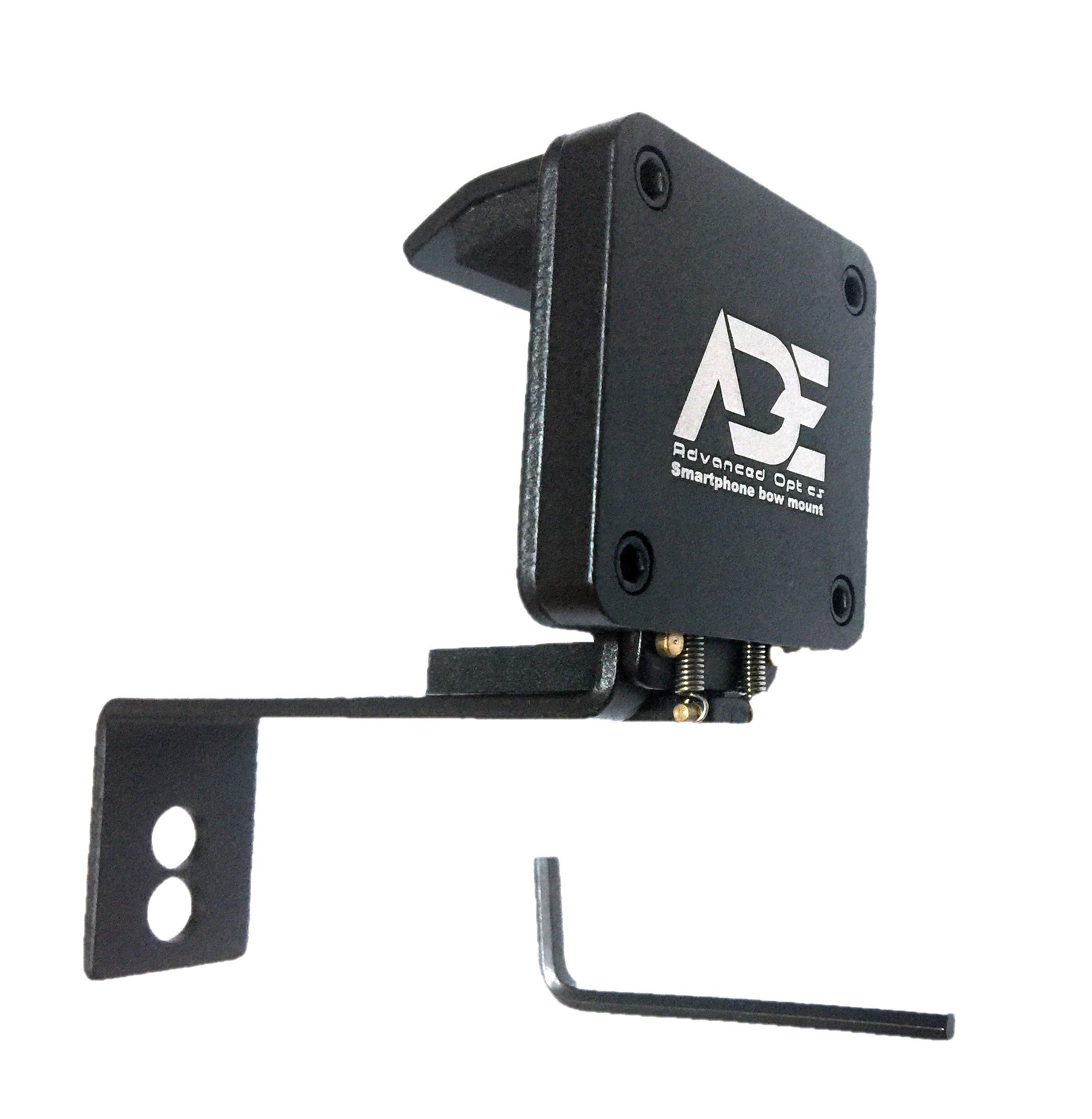 Ade Advanced Optics Smartphone Cell Phone Holder Bow Mount for for Compound Recurve Bow Hunting
