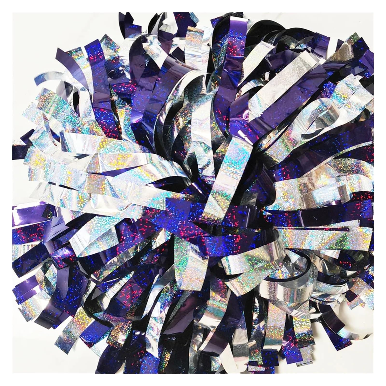 Cheerleading Poms for Sports Festival Performances(Color 11,4 Inch)