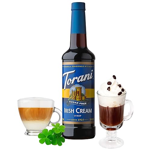 Miniatura 3 de Jarabe Torani sin azúcar, sabor crema irlandesa, 25.4 oz. (paquete de 4 unidades).