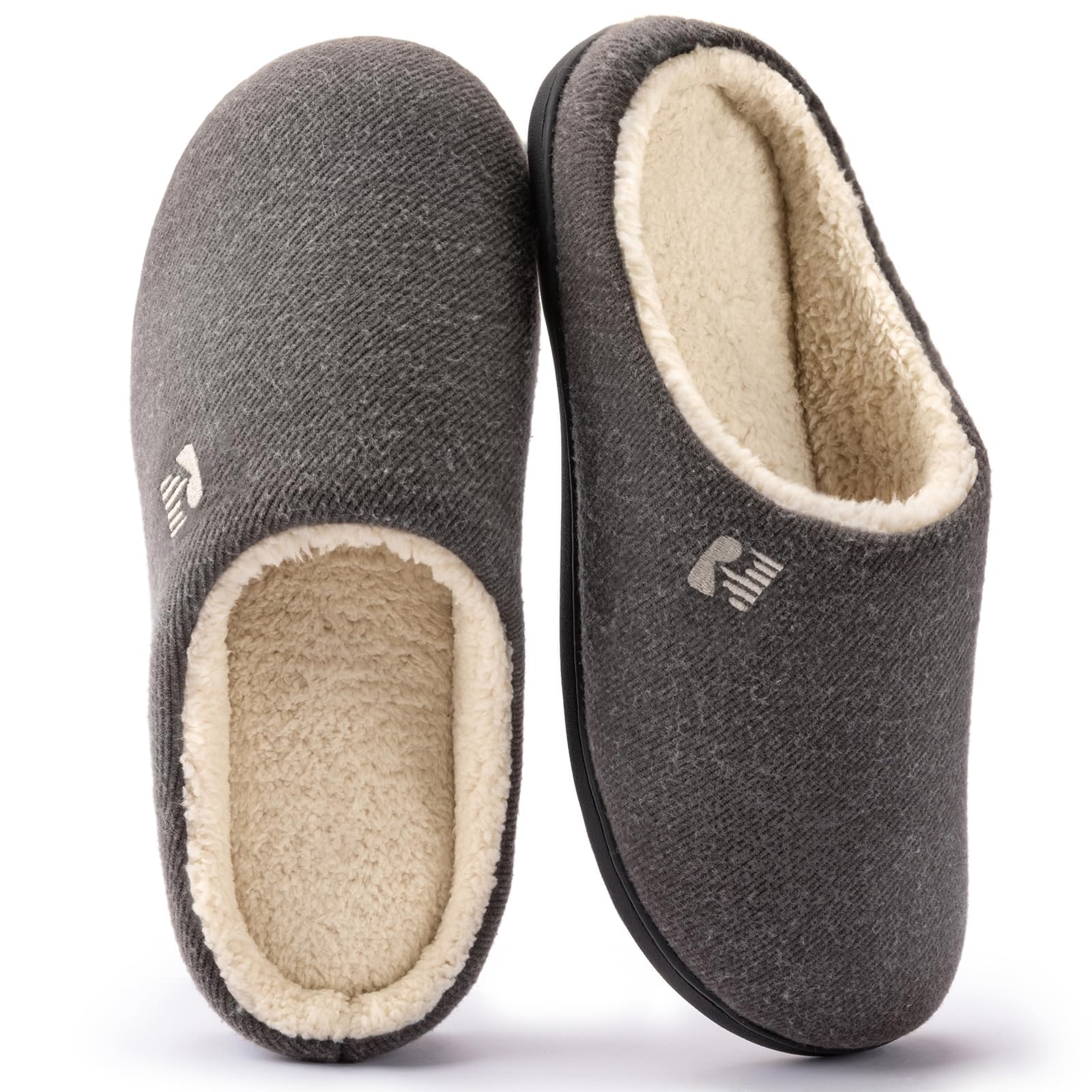 RockDove Bicolore Pantofola da Uomo in Memory Foam