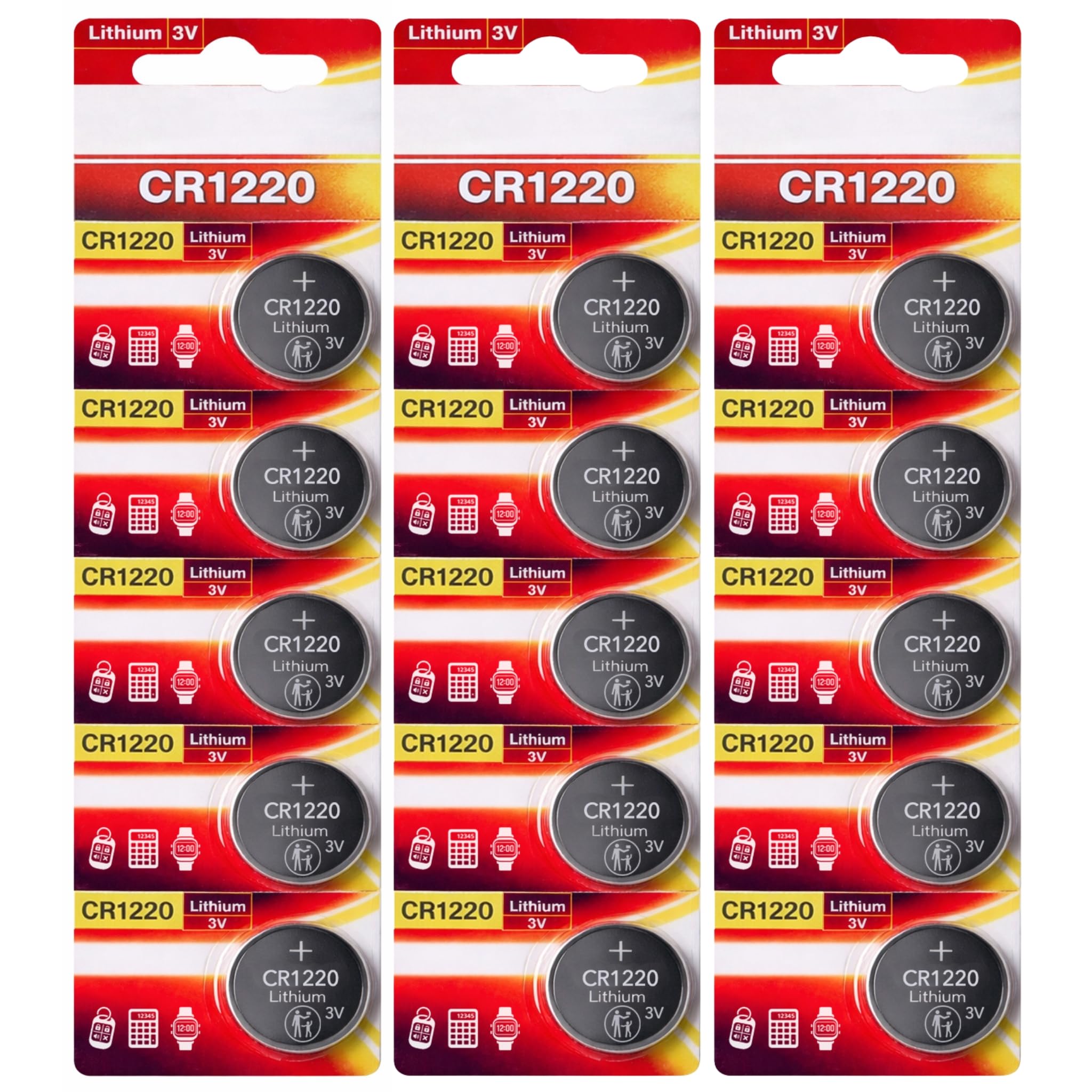 CR2032 Batteries, Long Lasting 3V Lithium Coin Cell 2032 Battery for Apple Airtag, Car Key Fobs, Watches, Heart Rate Monitors, Scales, LED Candles, Calculators & Other Small Devices (Pack of 2) — view 32