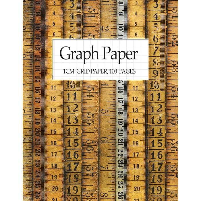 Buy Graph Paper 1cm Grid Paper, 100 Pages Metric Graph Paper Notebook (8.5X11) Online at