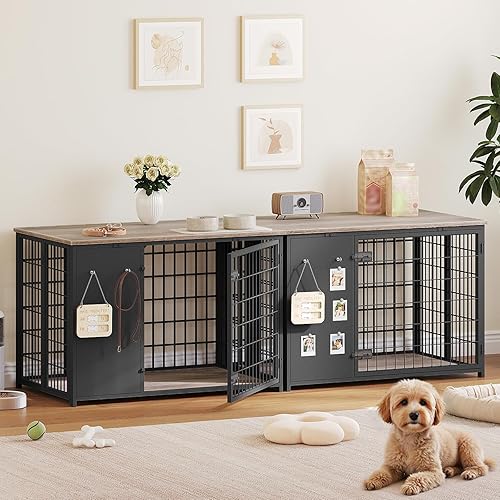 Foldable Dog Crate Furniture — detail view
