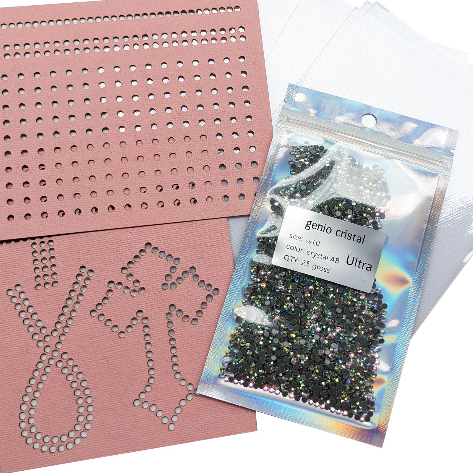 Bulk AB Hotfix Rhinestones - 14400 PCS -17