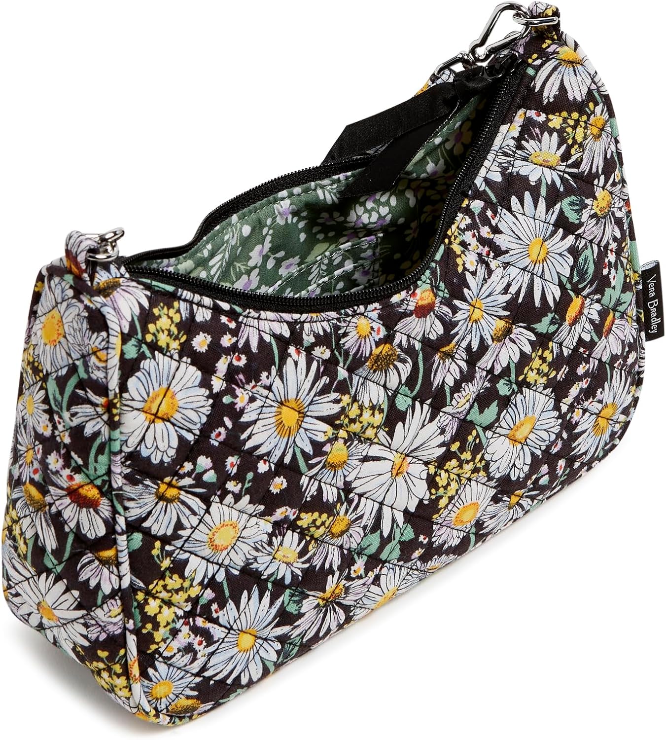 Womens Cotton Frannie Mini Crescent Crossbody Purse - Image 4