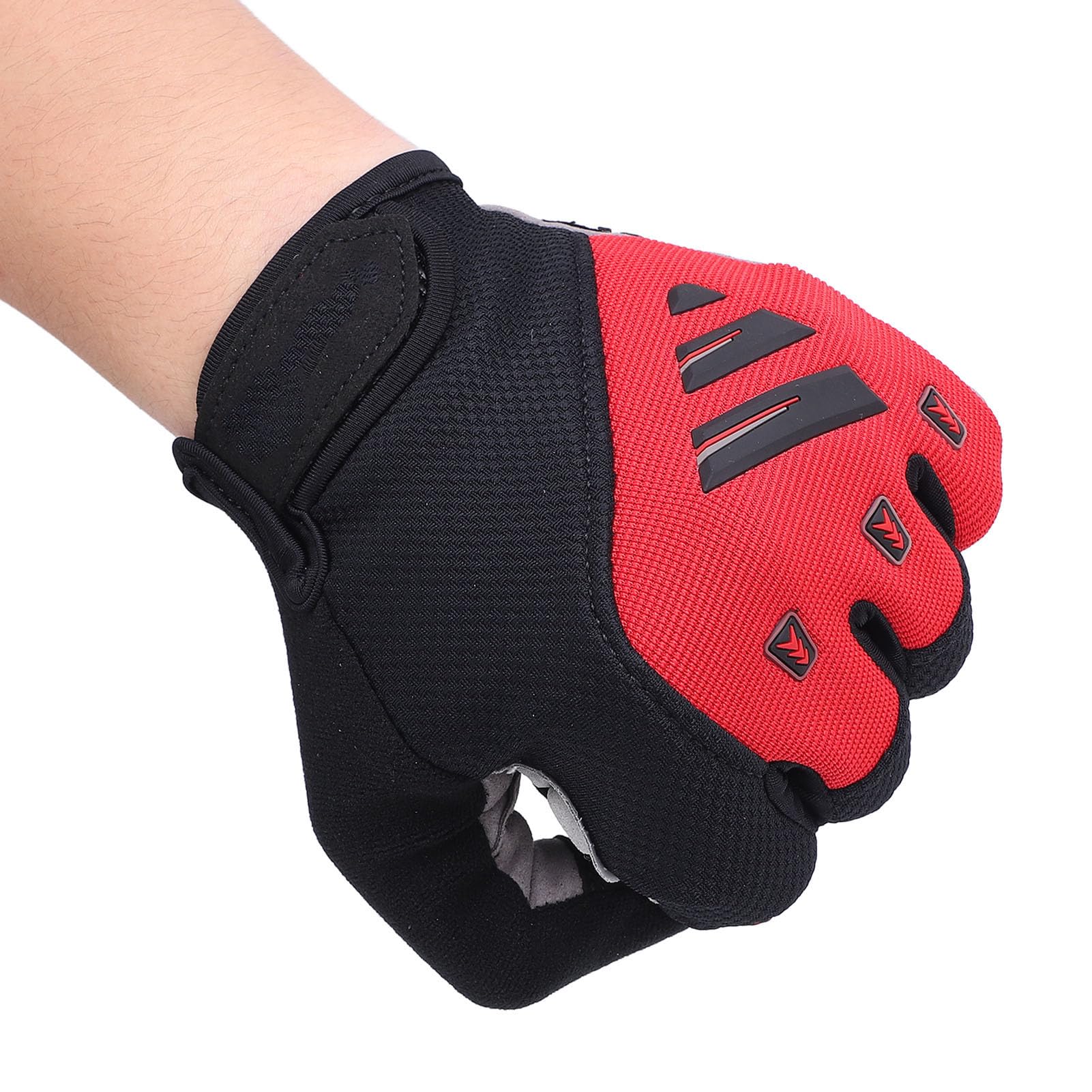 Guantes de Ciclismo de Dedo Completo, Antideslizantes y con absorción de Impactos, Ligeros y Aptos para Pantallas táctiles, con Puntas de los Dedos conductoras, para Hombres y