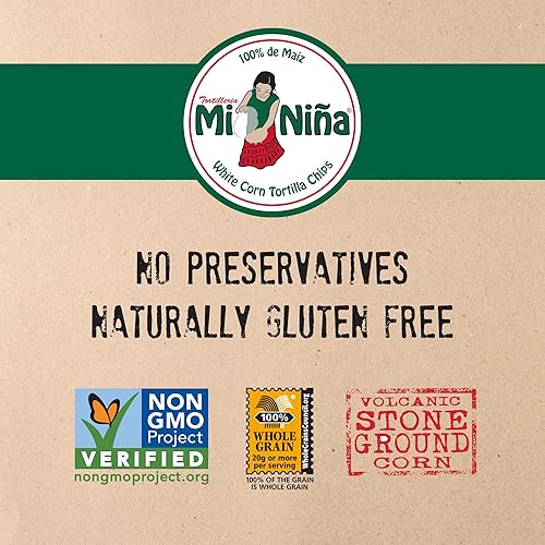 Miniatura 3 de Mi Nina Chips de Tortilla Jalapeño Agave | Paquete de 3 bolsas de 12 onzas