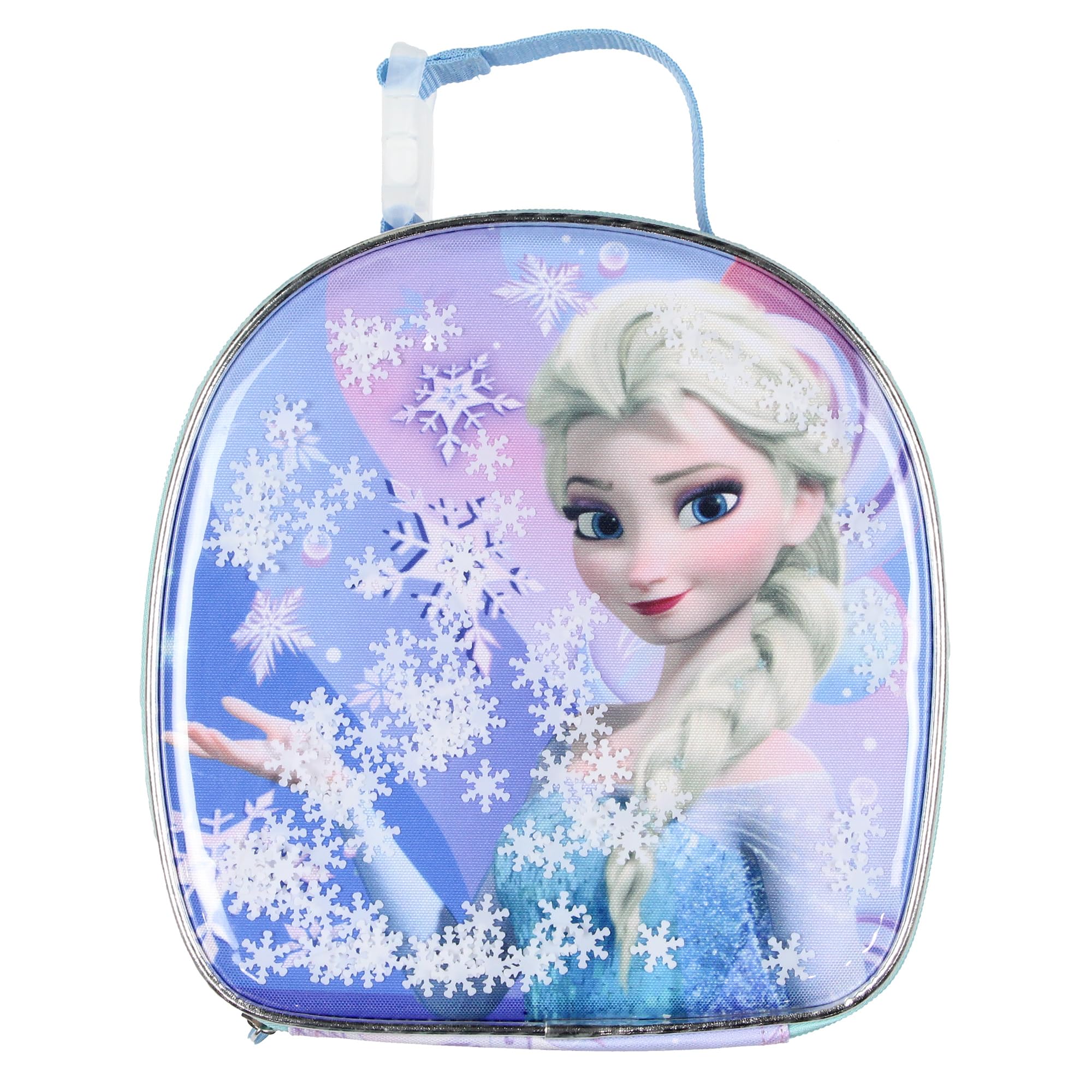 Disney Frozen Lunch Box Elsa And Anna 2-Sided Design Insulated Lunch Bag Tote - Image 3