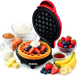2026 Waffle Maker 3-in-1 Waffle Iron Machine | 4 Inch Non-Stick Waffle Machine for Home | Sandwich, Pancake & Dessert Make... Price In India