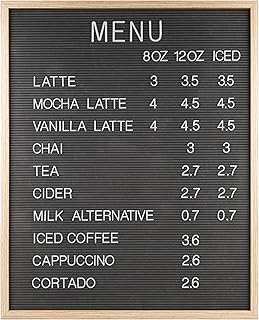 Large Felt Letter Board 24 x 30 Inch, Gray Felt Letterboard with 966 Letters and Symbols, Changeable Wall-Mounted Display Board for Menus, Events, Home and Office Use