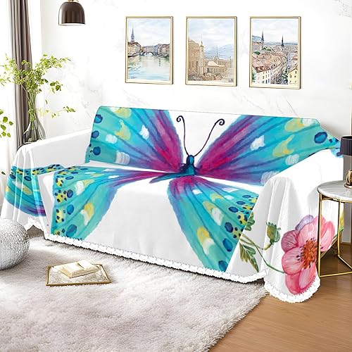 Vista 76 de Funda de sofá con estampado de limón, fundas de sofá resistentes a las manchas, protector universal de muebles