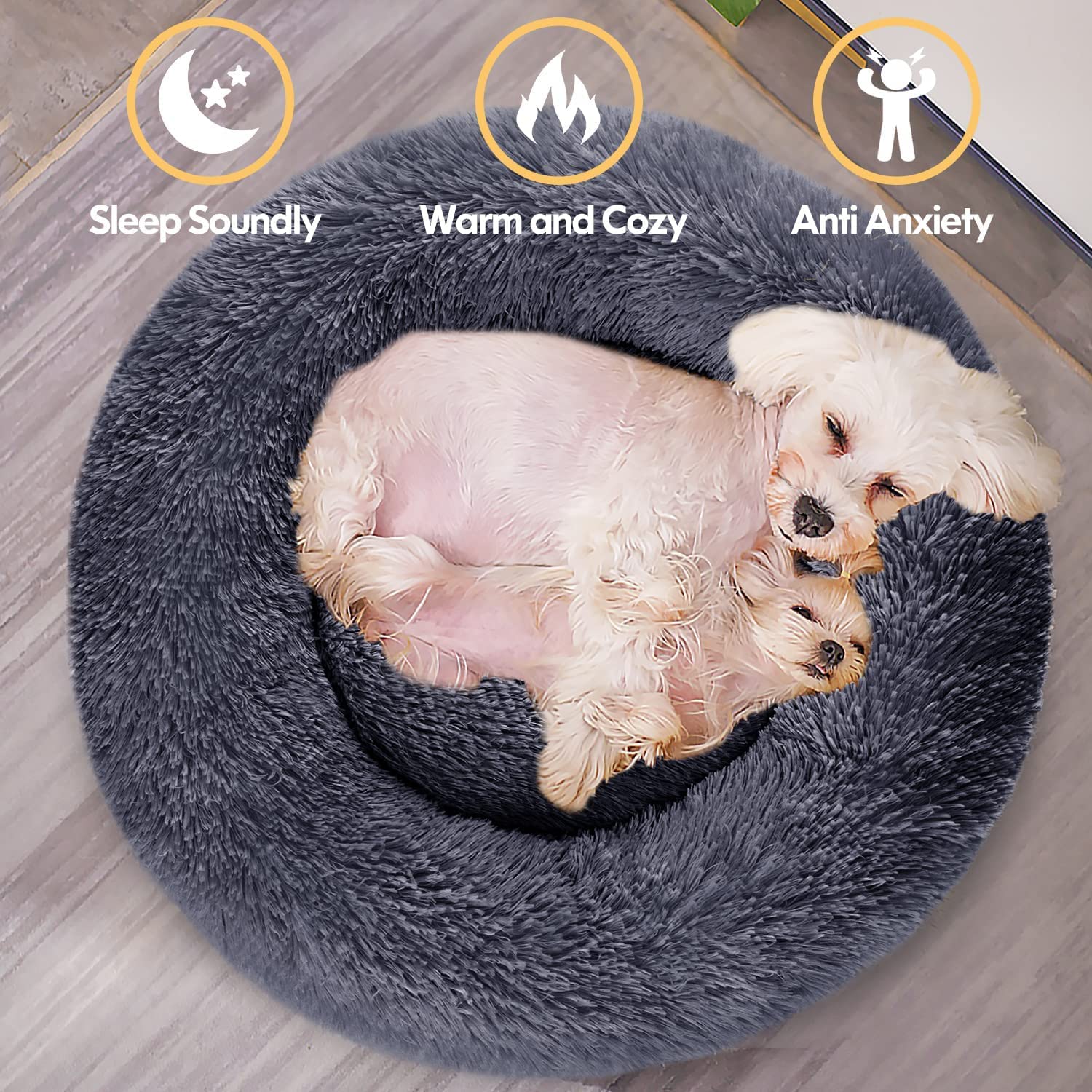 Kattenbed met stippen - Dierenbenodigdheden online | Lage prijs