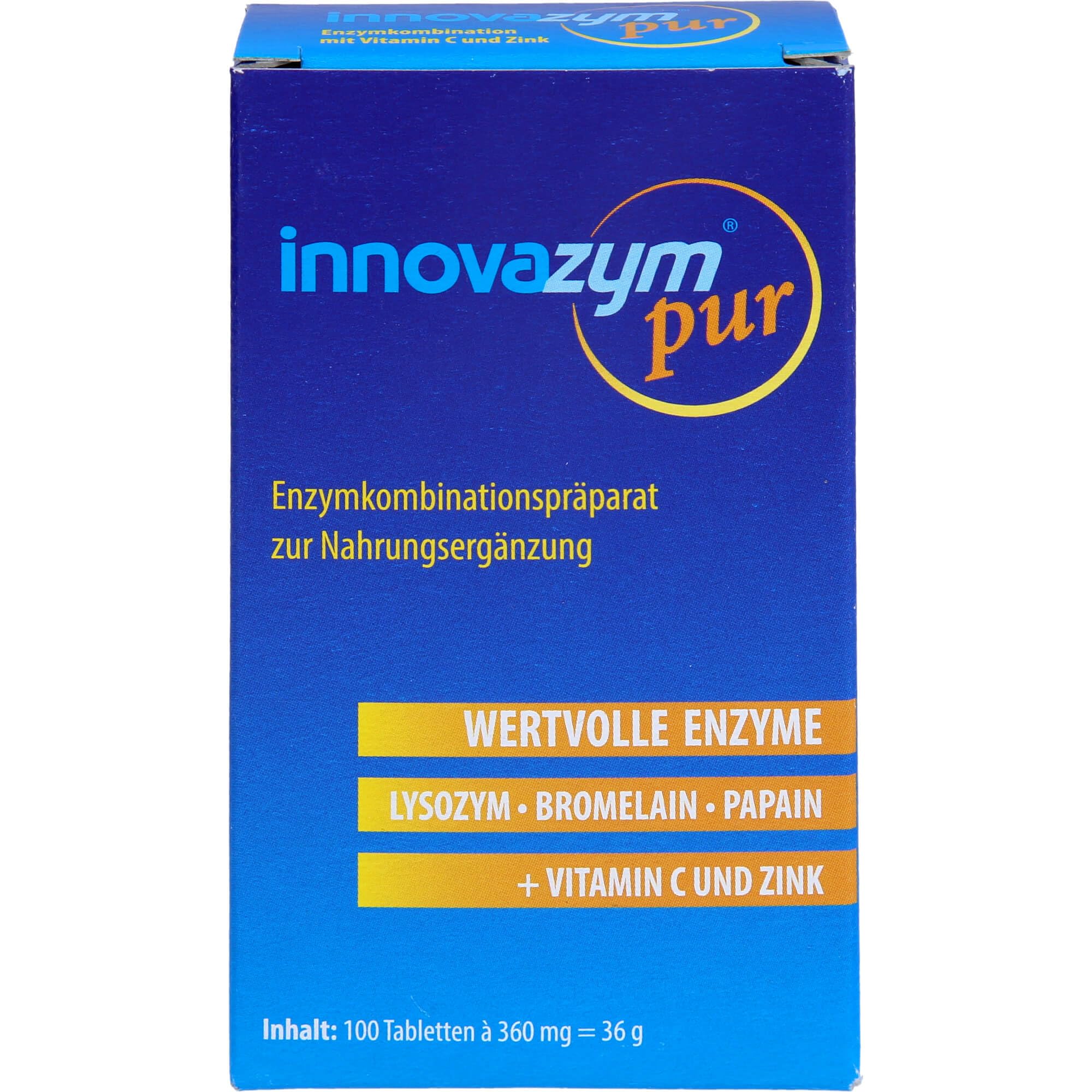 Innovazym pur Magensaftresistente Tabletten