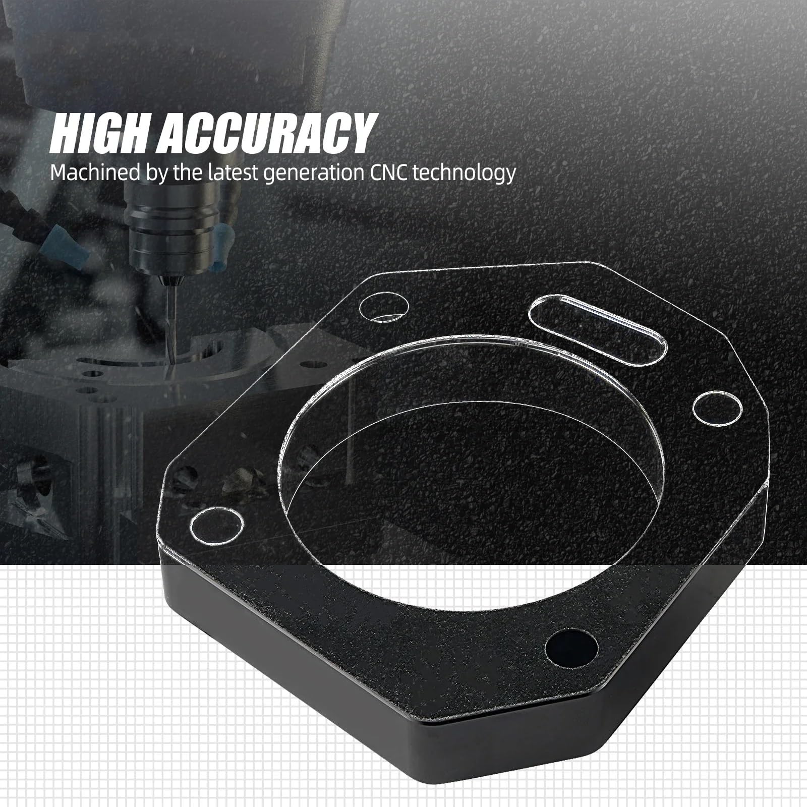 Conjunto del Cuerpo del Acelerador Adaptador del Kit del Cuerpo del Acelerador para El Motor para K20 K24 K20Z1 K20A1 K20A2 K24A K20A3 Conjunto de Cuerpo del Acelerador