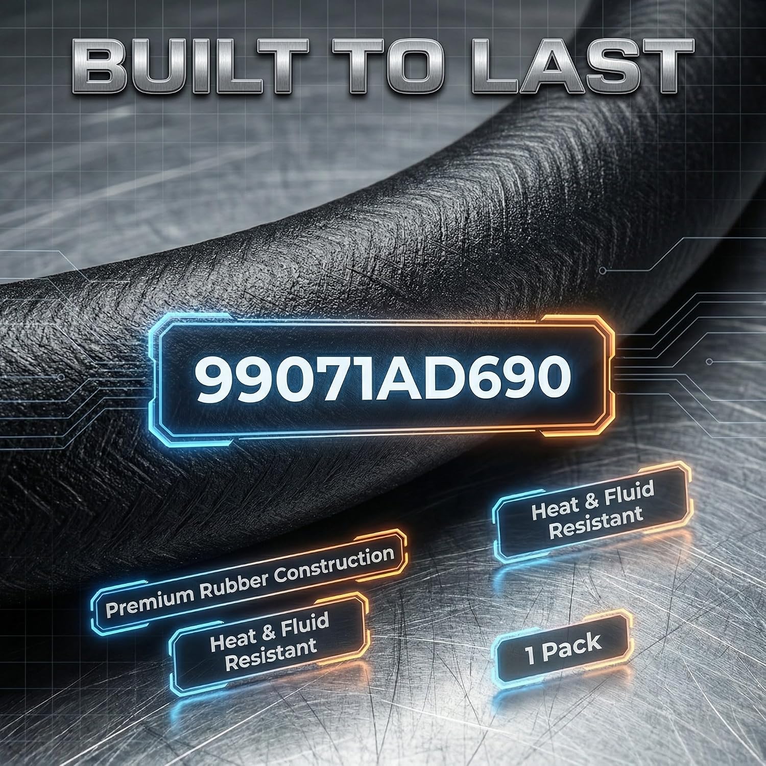 99071AD690 Automotive Vacuum Hose for Subaru automotive Hose, Replaceable PVC Vacuum Hose, 1 pack