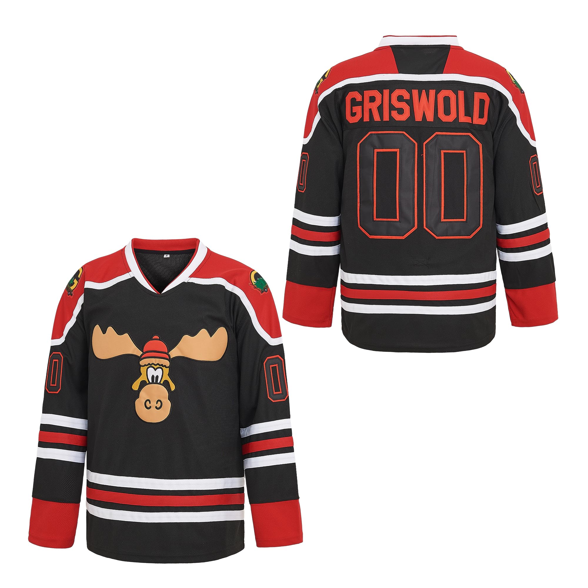 PERC30Hockey Jerseys #00 Movie Men's Stitched Letters and Numbers S-4XL