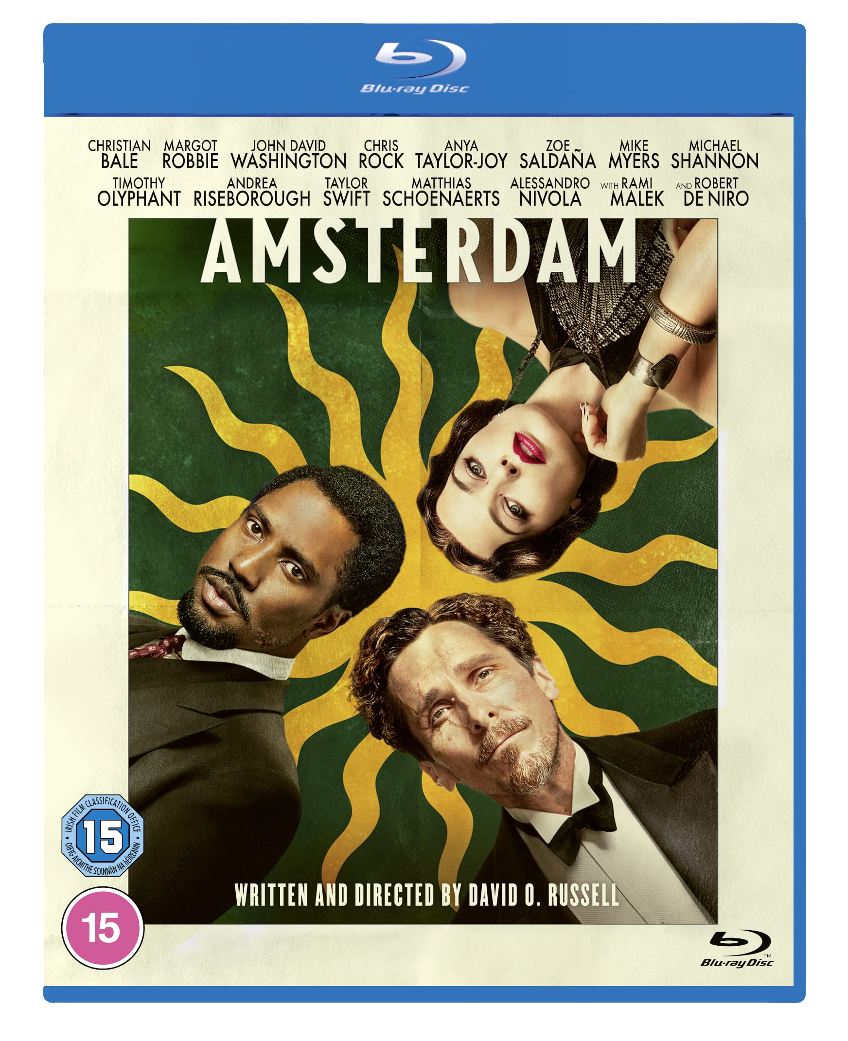 Amsterdam: Blu-ray -New/sealed. German Import English Audio, Fast And Free Post
