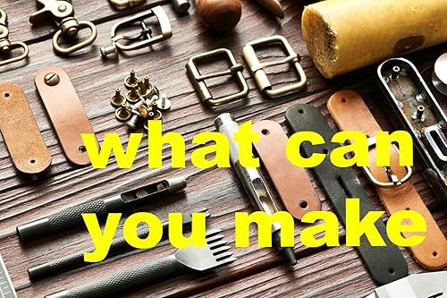 Miniatura 2 de TOFL Correa de cuero genuino de grano superior  72 pulgadas de largo  1 pulgada de ancho  964 pulgadas de grosor (8-9 onzas)  1 tira de cuero para