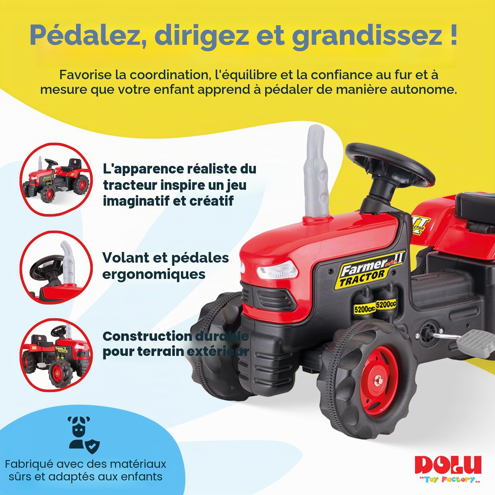 Dolu Tracteur à pédales (6268050)